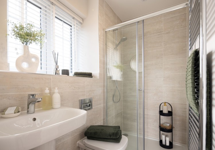 Showhome image of the Rowan at Knightwood Chase. Four bedroom home for sale in Fordingbridge