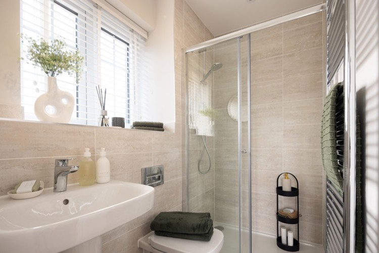 Showhome image of the Rowan at Knightwood Chase. Four bedroom home for sale in Fordingbridge