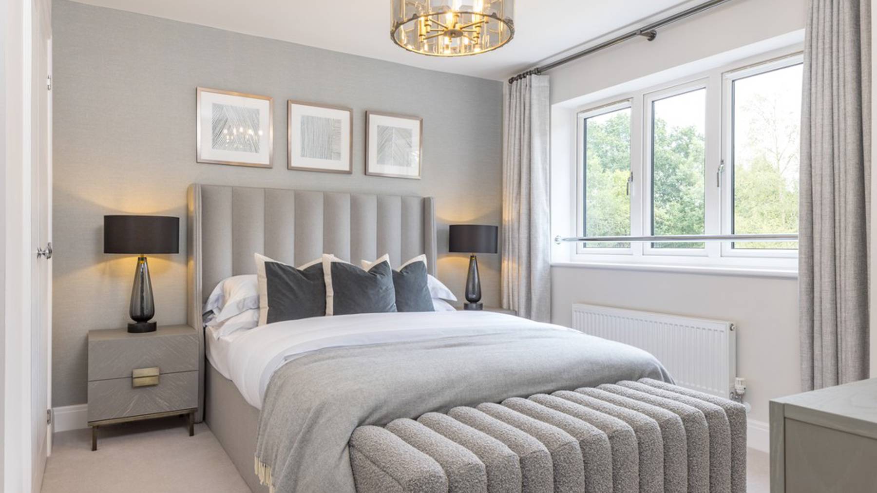 Bedroom of house for sale in Egham, Surrey