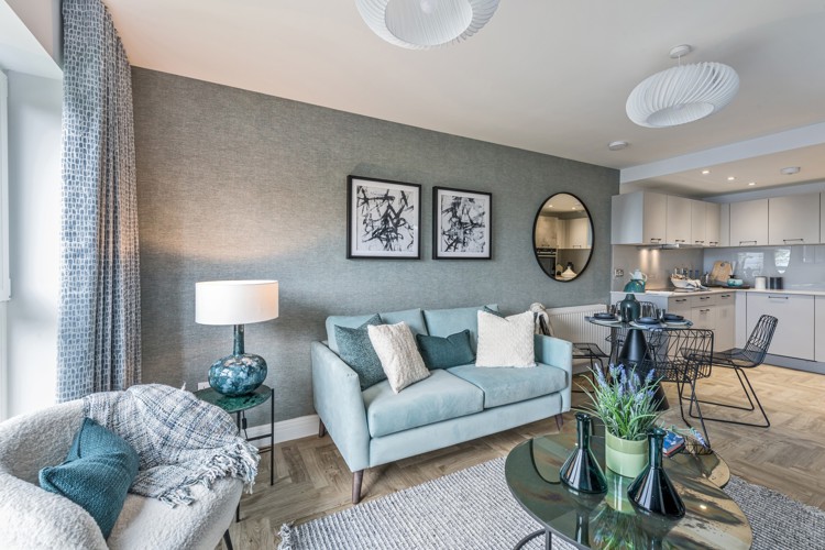 Vb2050993 20220826 Cala Homes Sequoia Meadows Apartment 1 Bed Living Kitchen Dining 004 1600X1067