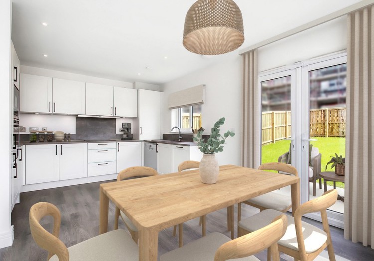 3 bedroom showhome | high-spec kitchen with integrated appliances and modern finishes