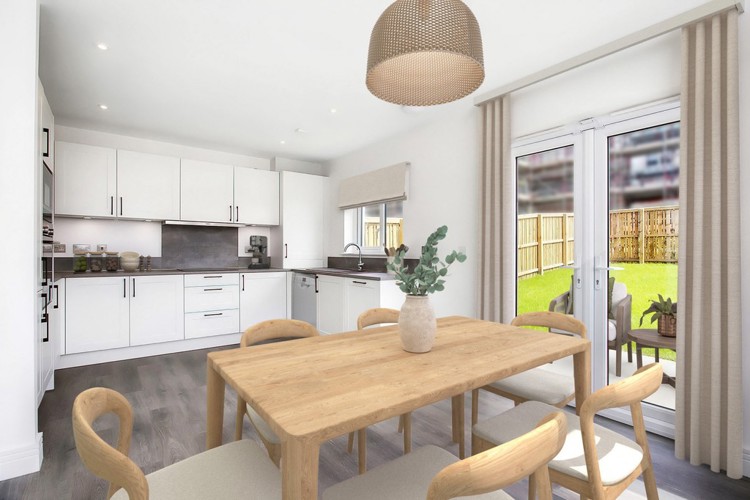3 bedroom showhome | high-spec kitchen with integrated appliances and modern finishes