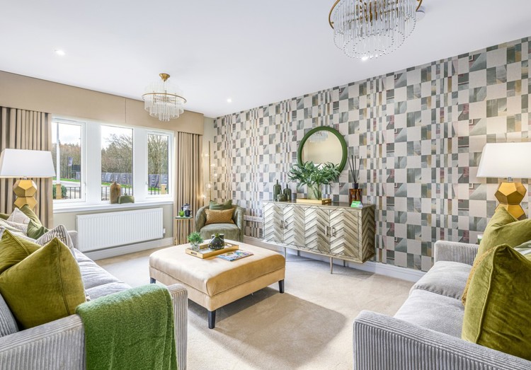4 bedroom plus study showhome | generous lounge
