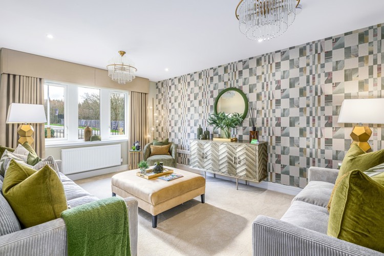 4 bedroom plus study showhome | generous lounge