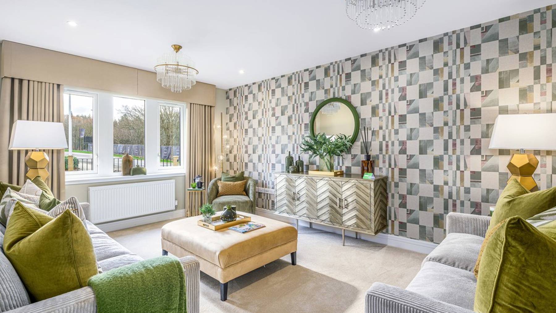 4 bedroom plus study showhome | generous lounge