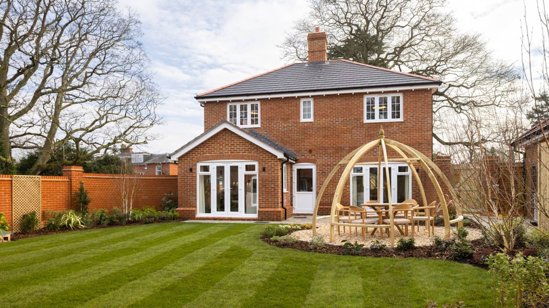 Showhome image of the Magnolia at Knightwood Chase. Four bedroom home for sale in Fordingbridge
