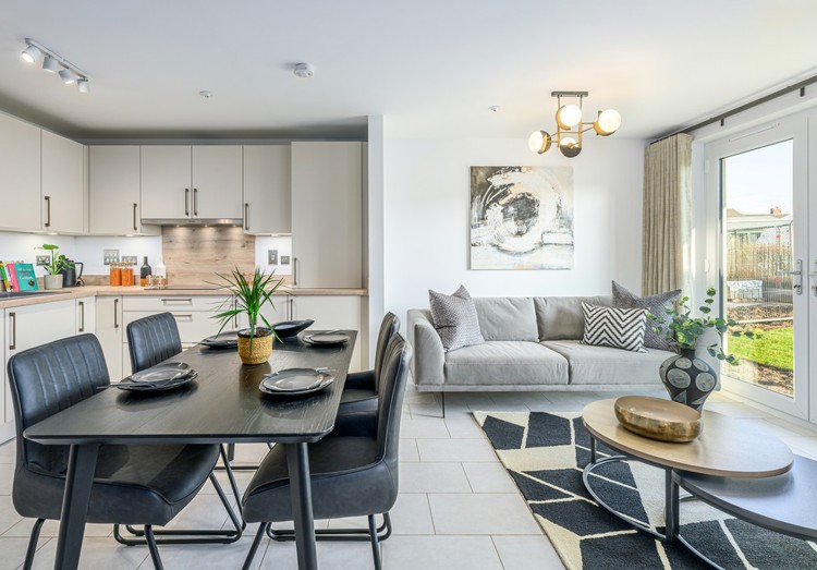 The Newton Indicative Kitchen Dining Open Plan