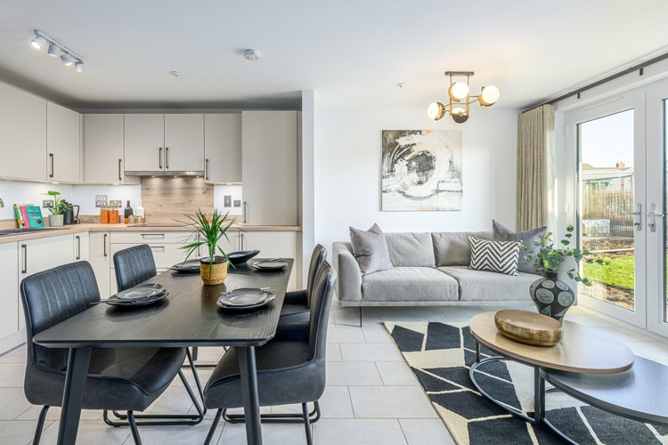 The Newton Indicative Kitchen Dining Open Plan