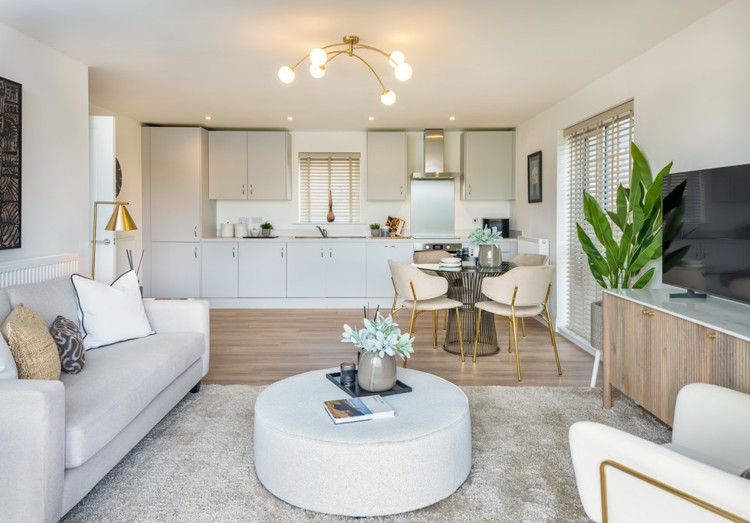 The Sheepley Apartment Kitchen, Living, Dining Room Waterbeach Cambridgeshire