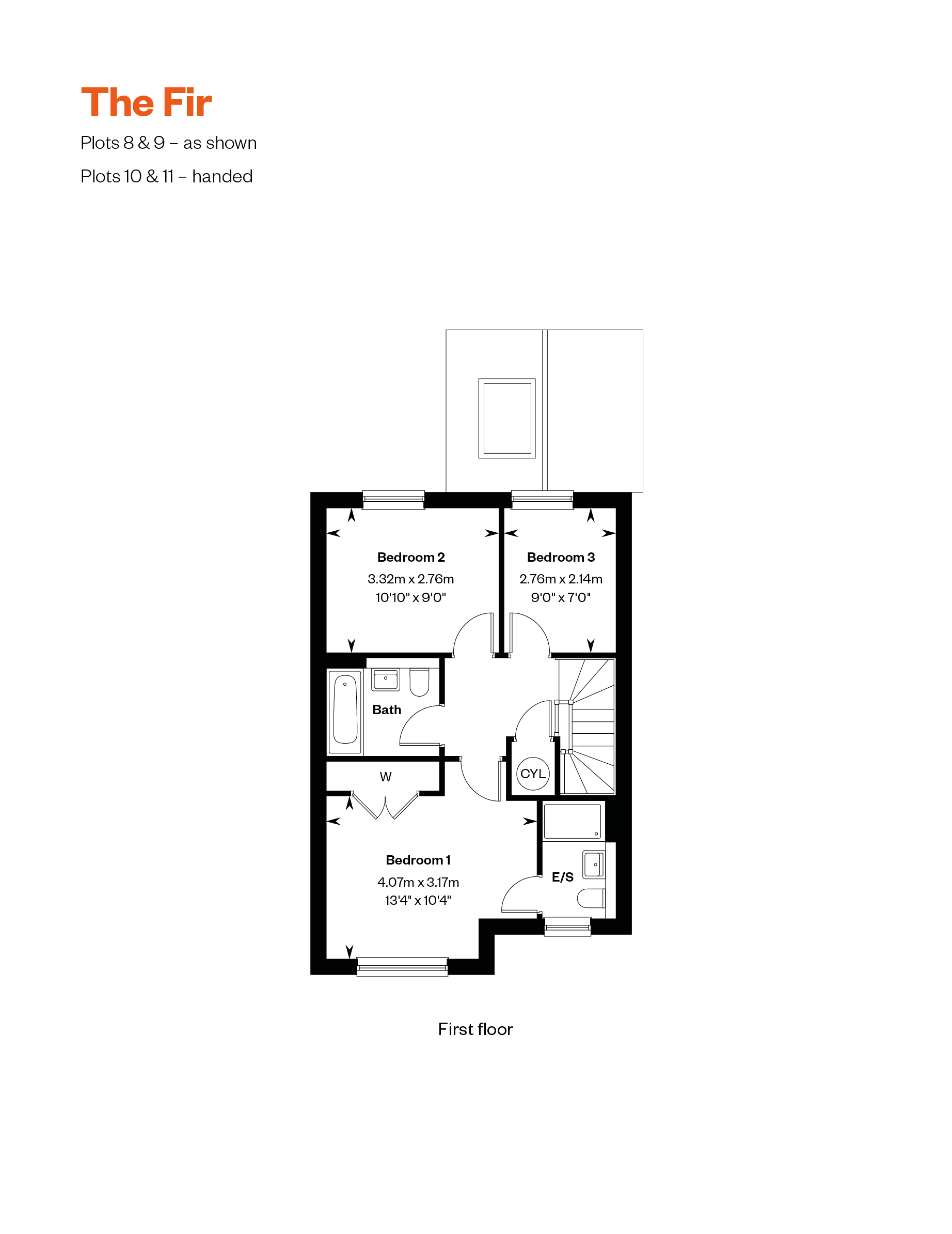 Floorplan of house for sale in Egham