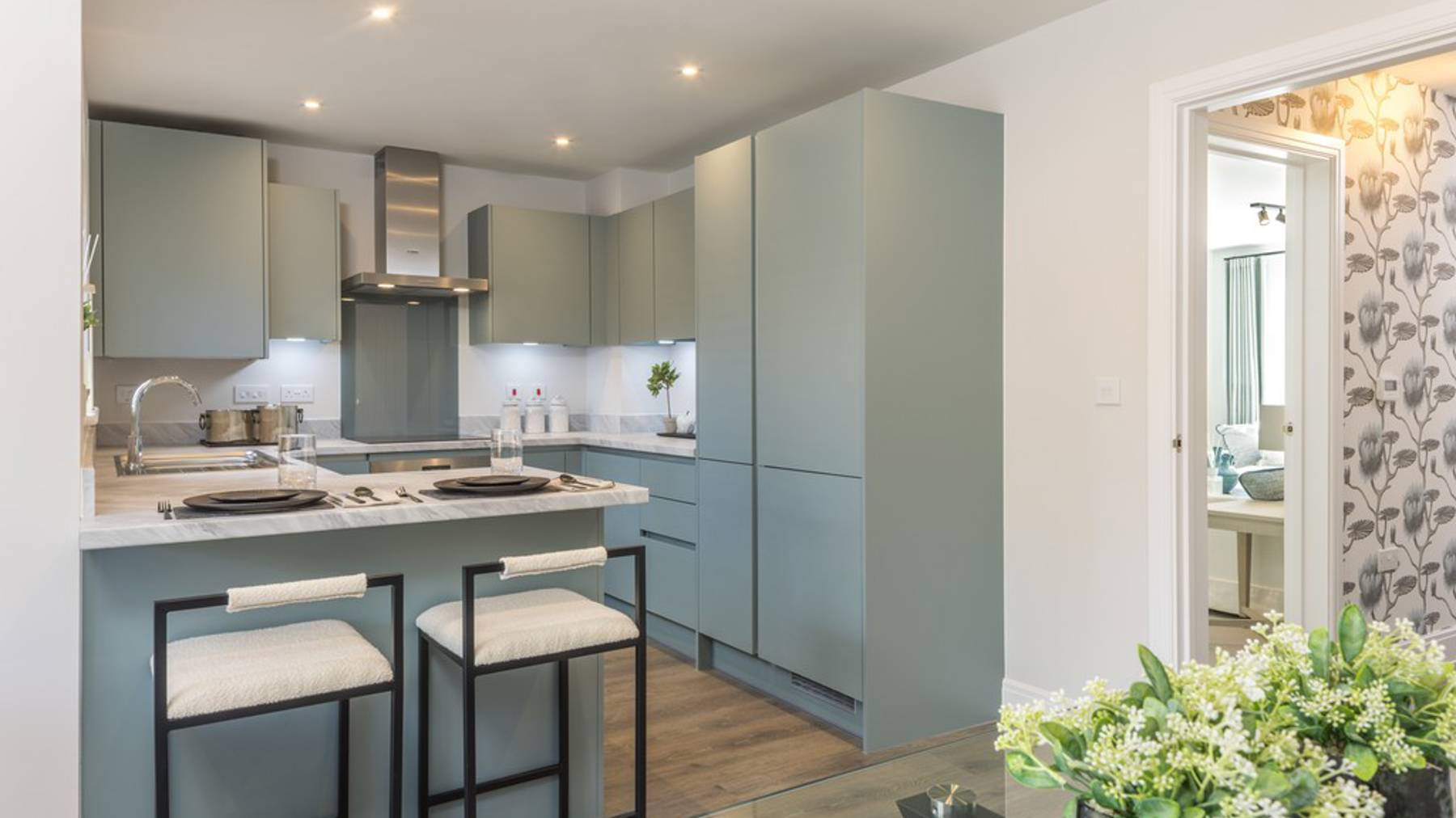 Kitchen of house for sale in Egham, Surrey