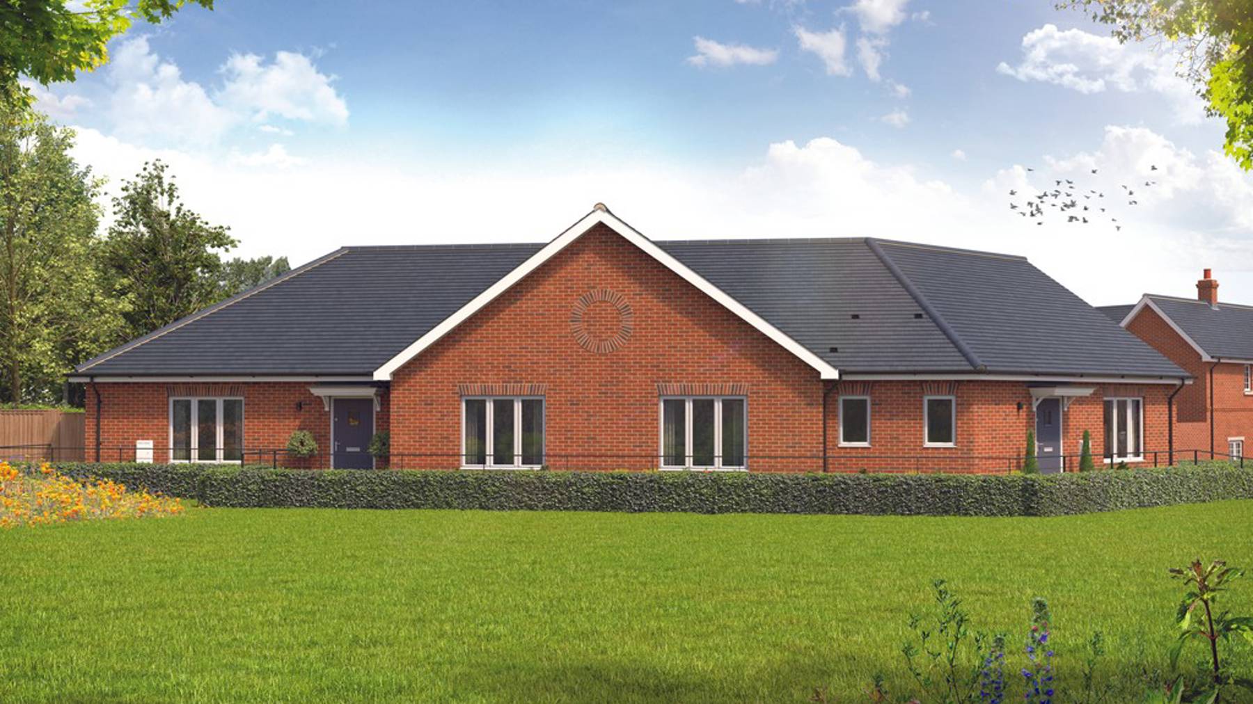 The Carey & Rusland CGI Plot 3 & 4 Aylett's Green