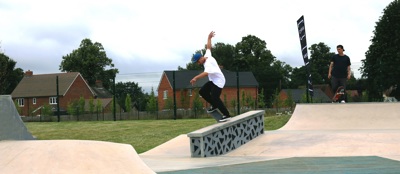 Community skate park opens in Merlin Gardens development