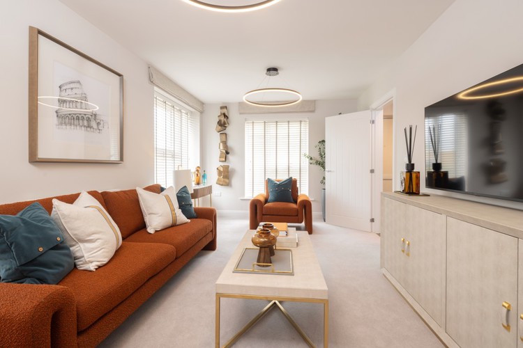 The Everglade at Knightwood Chase. Three bedroom home for sale in the New Forest