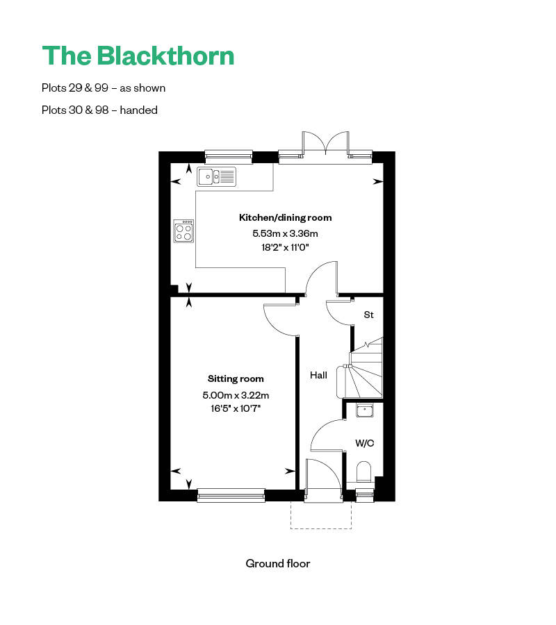 Floorplan of house for sale in Crowthorne