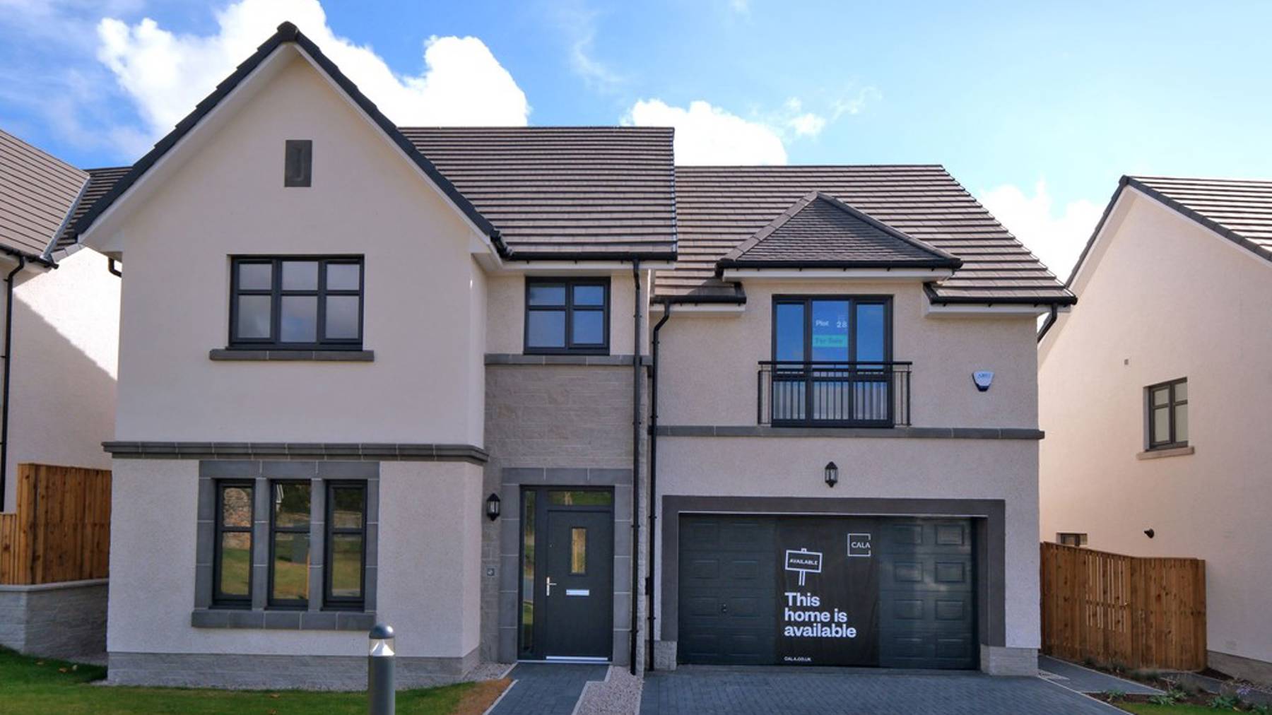 Exterior of plot 28 the Garvie at Burnland Meadows 