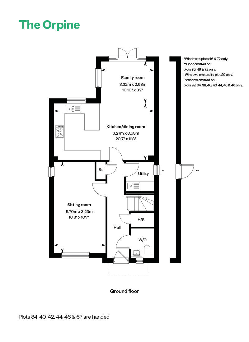 The Orpine GF Wivenhoe Gardens, Essex
