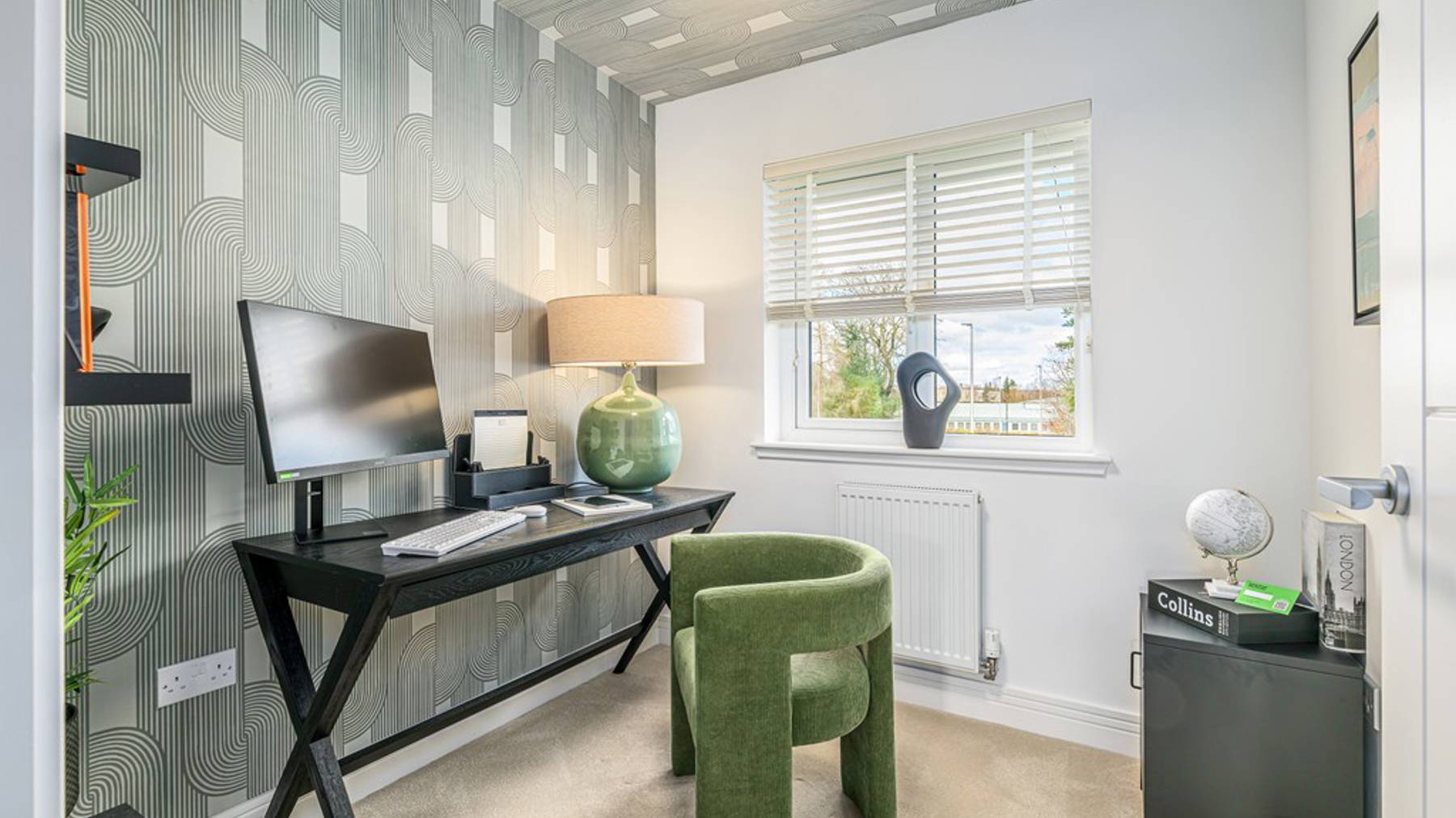 4 bedroom plus study showhome | additional room used as a study