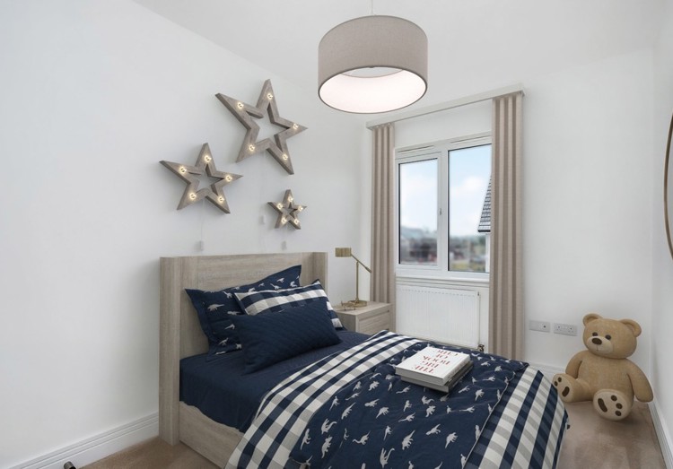 3 bedroom showhome | third bedroom ideal for guests, children or home office