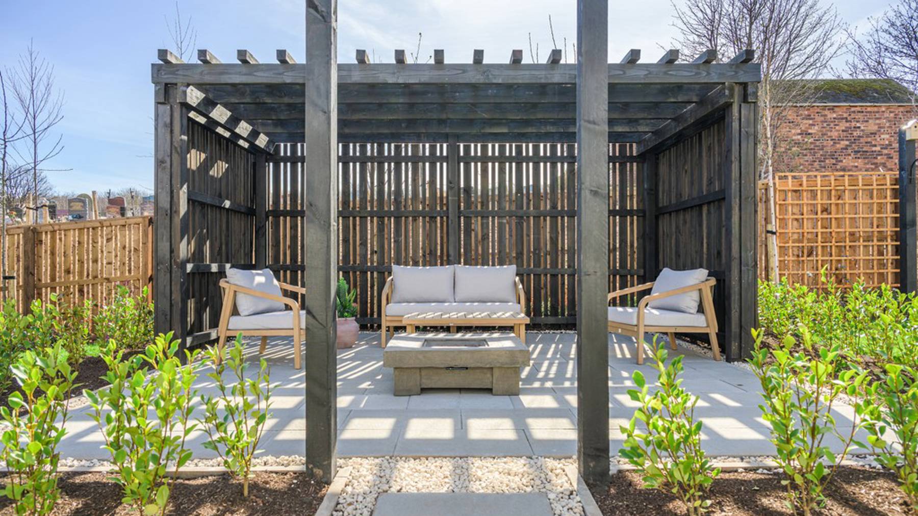 External Garden image of The Elliot showhome at Longbanks Green | Homes for sale in Dunbar