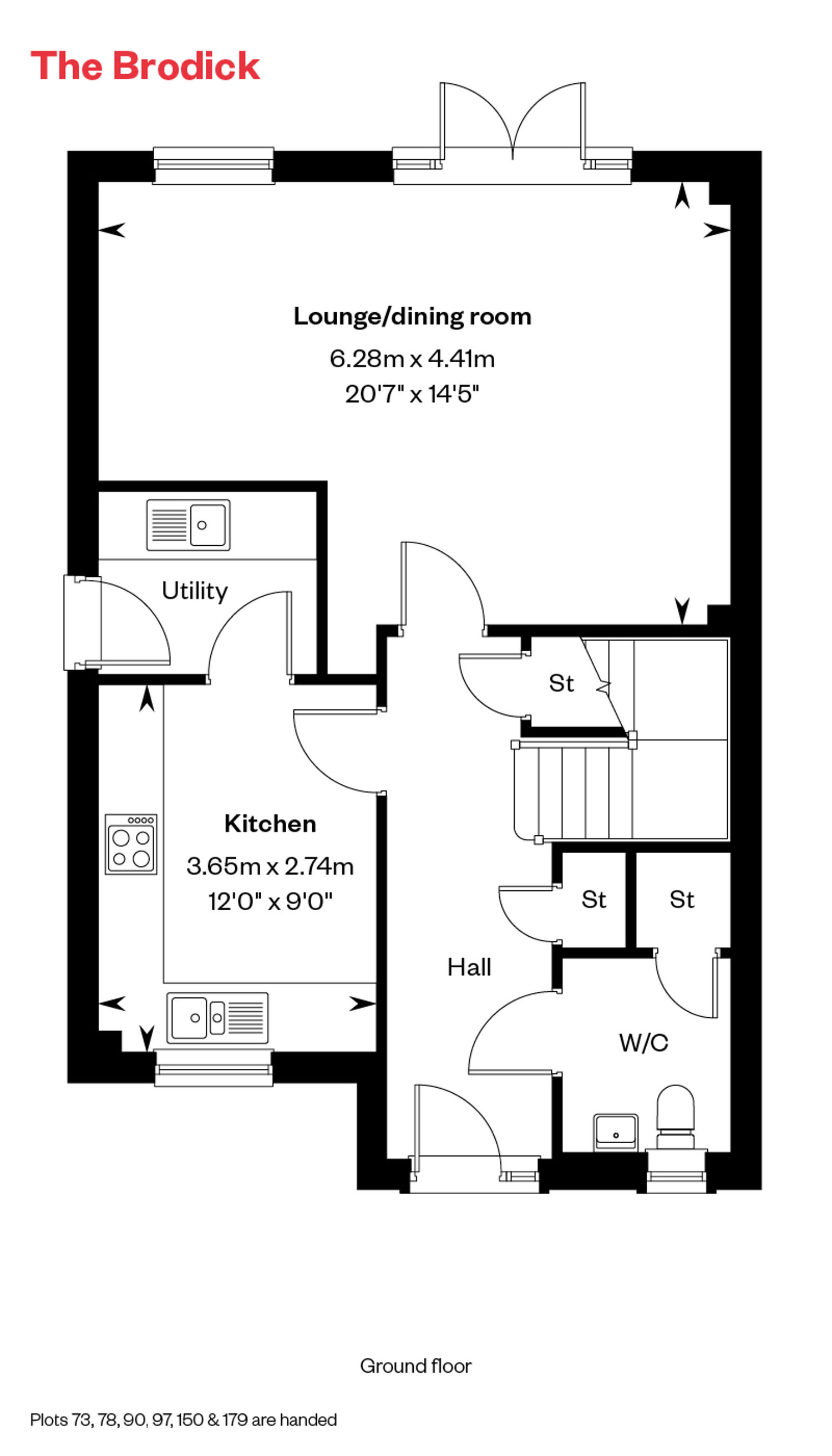 7793850 CALA WEST SCOTLAND CORNHILL VILLAGE The Brodick Ground Floor