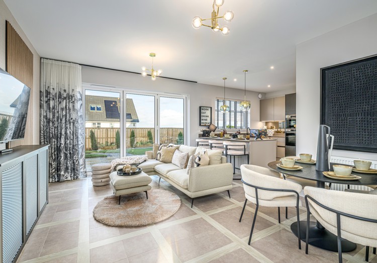Vb5396211 20250227 Cala Homes Cornhill Village Lewis Kitchen Family 001 3200X2072