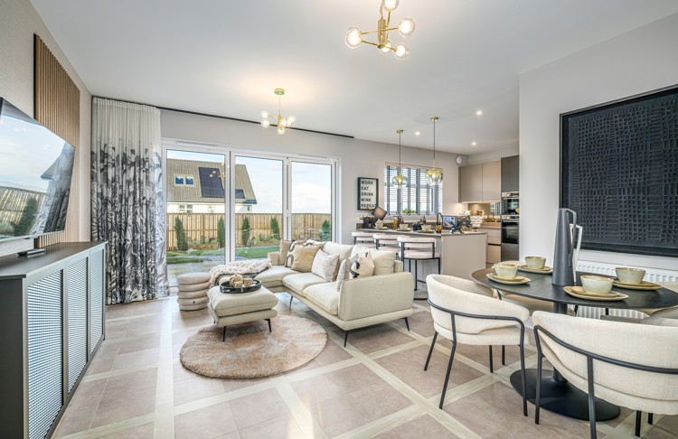 Vb5396211 20250227 Cala Homes Cornhill Village Lewis Kitchen Family 001 3200X2072