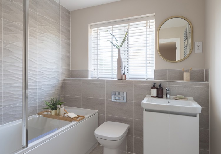 Bathroom of house for sale in Winchester, Hampshire
