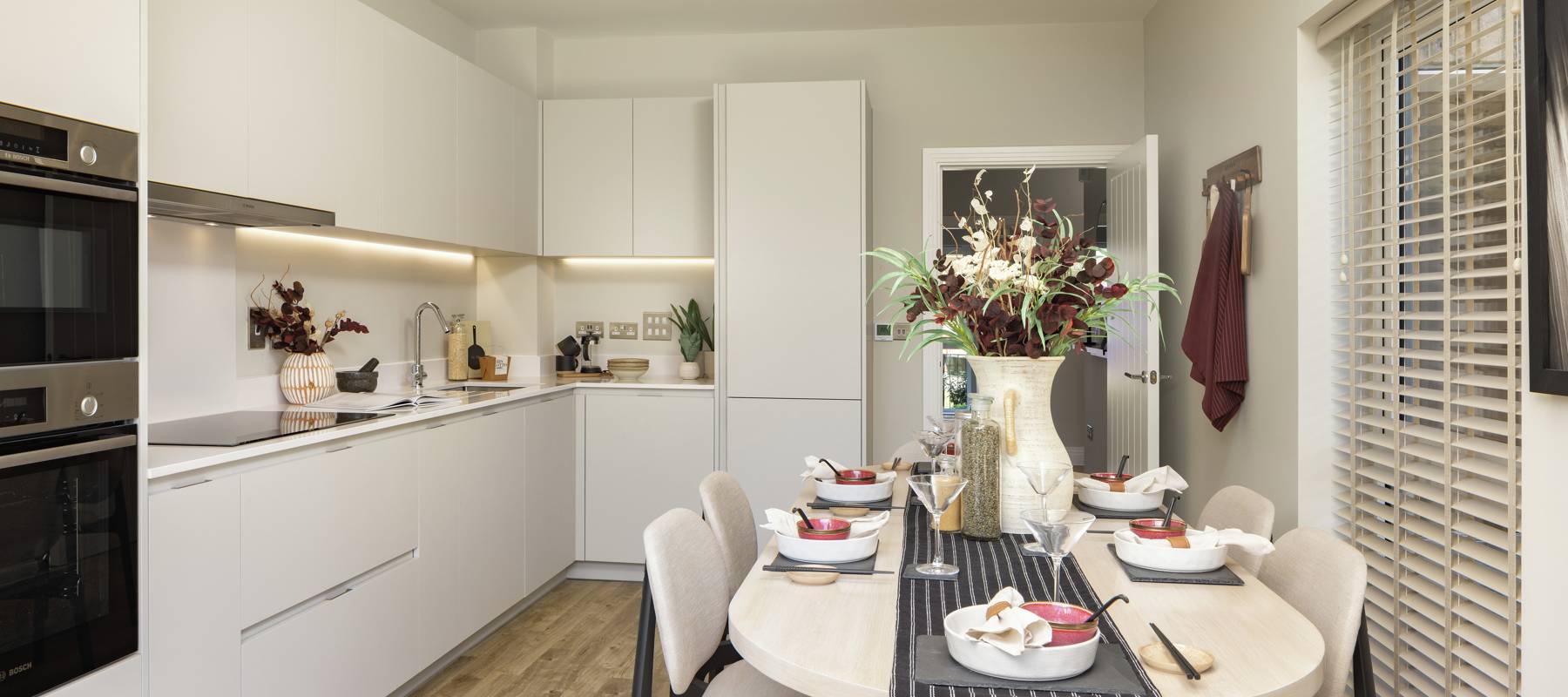 Cala at Waterbeach, Cambridgeshire - The De Havilland, Plot 84 kitchen | Cala Homes for sale in Cambridgeshire