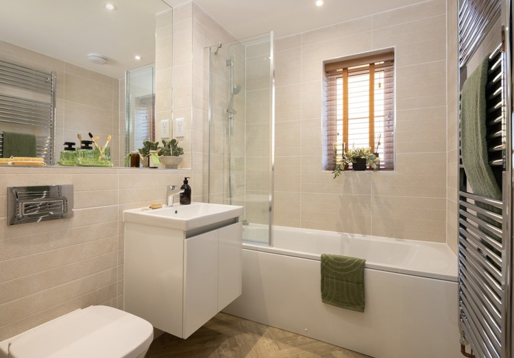 Plot 14 The Fir Samuel Gardens Bathroom