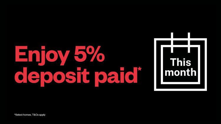 5% Deposit Paid RR