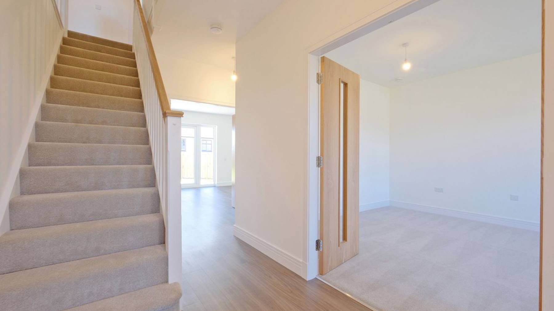 Entryway of plot 32 at Burnland Meadows 