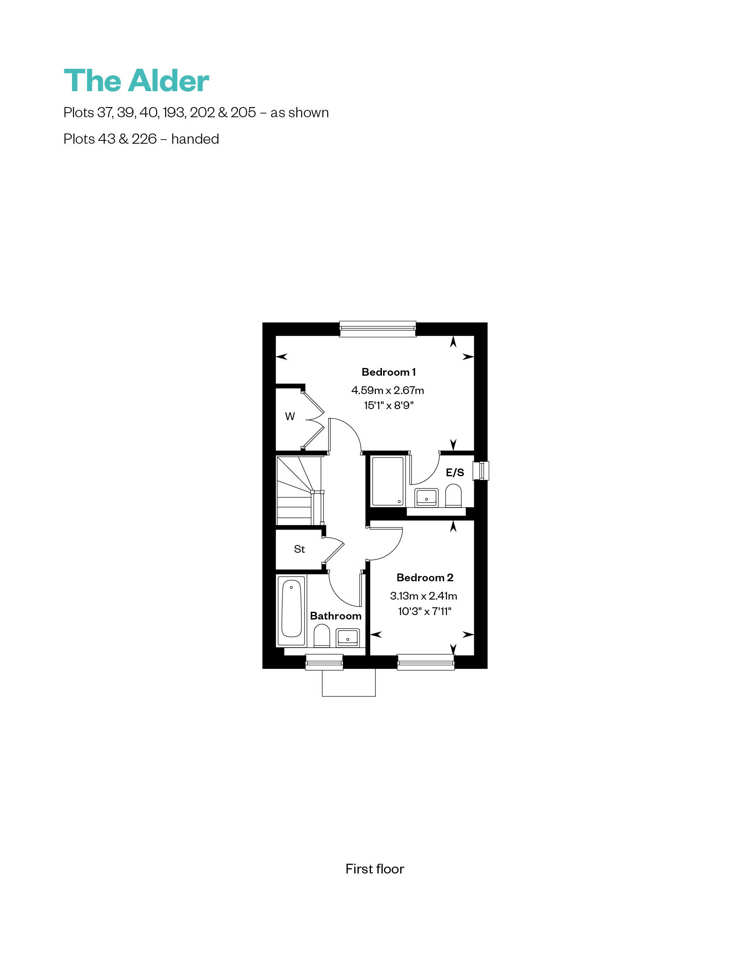 Floorplan of house for sale in Wimborne