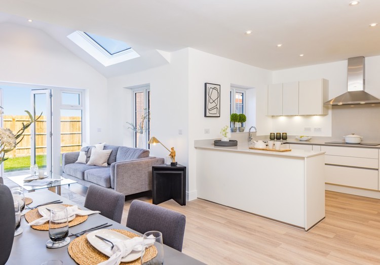 The Laurel - kitchen family room - Plot 173