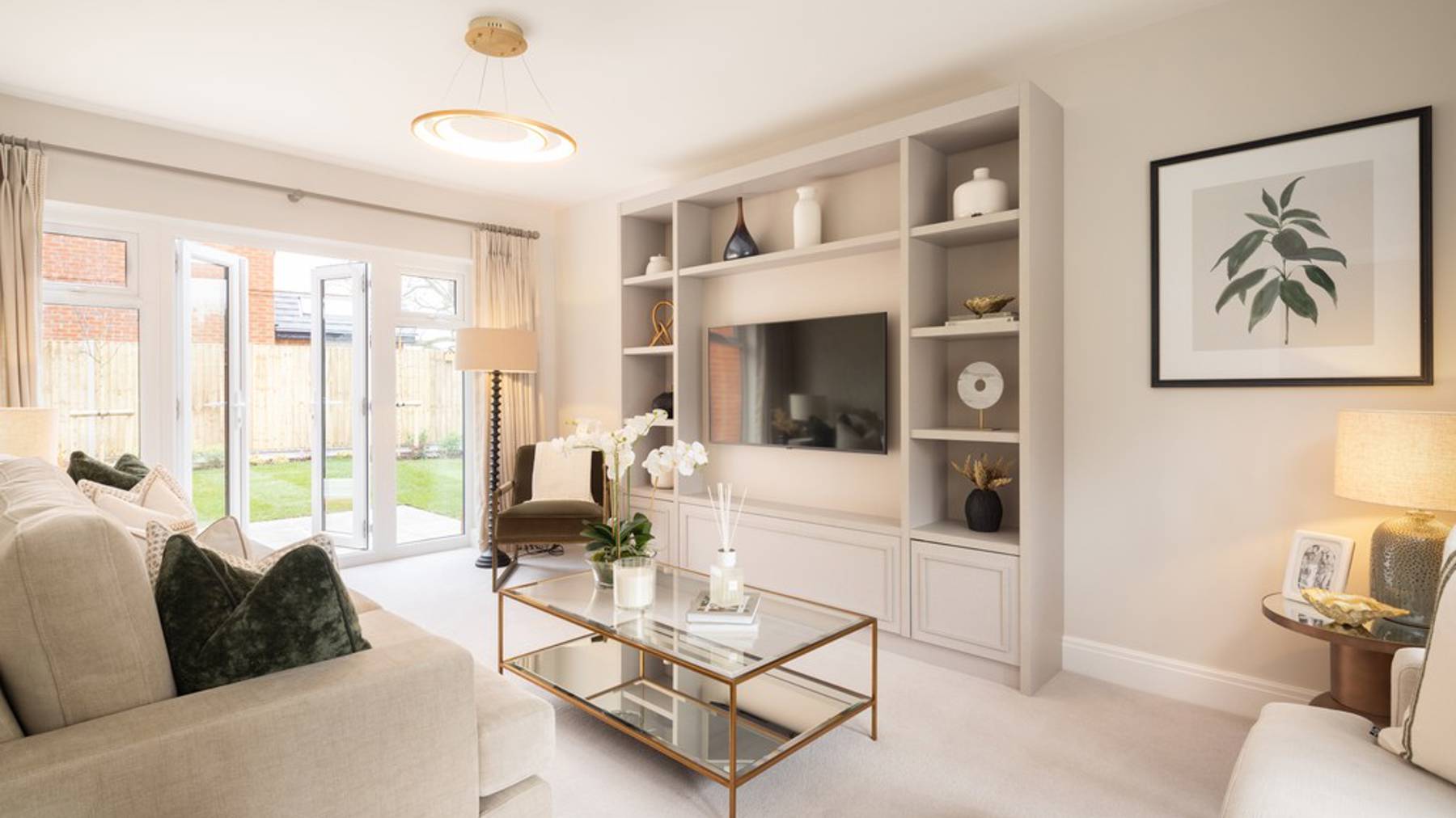 Showhome image of the Rowan at Knightwood Chase. Four bedroom home for sale in Fordingbridge