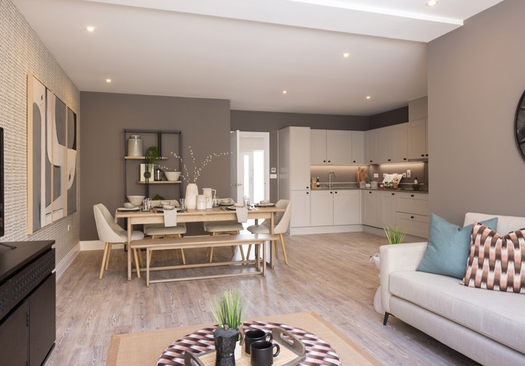 The Gloster Kitchen Dining Family Room Cala At Waterbeach, Cambridgeshire
