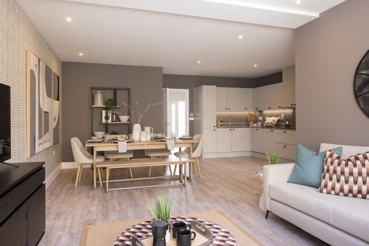 The Gloster Kitchen Dining Family Room Cala At Waterbeach, Cambridgeshire