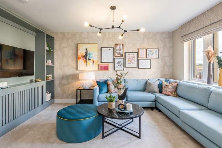 3 bedroom showhome | Spacious lounge