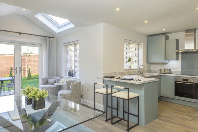 Kitchen/dining area of houses for sale in Crowthorne