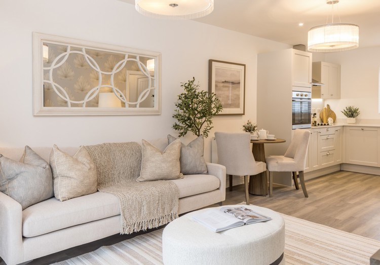 Kitchen / Living room of apartment for sale in Winchester
