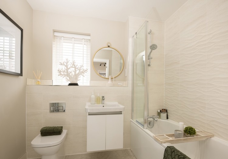 Showhome image of the Rowan at Knightwood Chase. Four bedroom home for sale in Fordingbridge