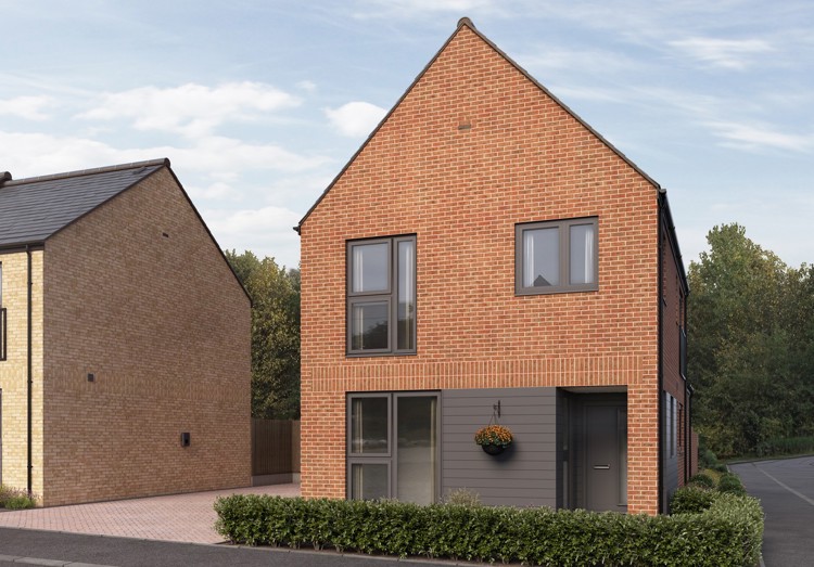 Computer Generated Image of The Everglade. Houses for sale in Winchester