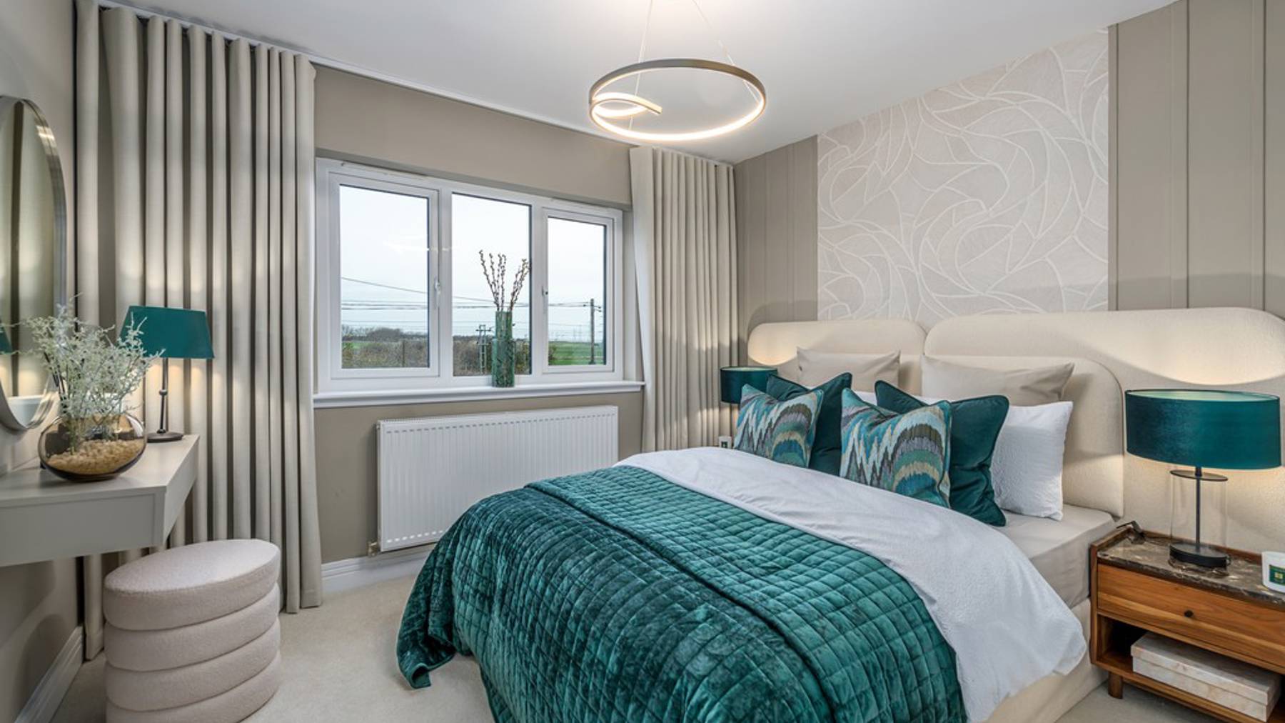 4 bedroom showhome | bedroom with built-in storage