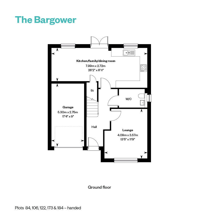 5958729 CALA WEST Aurs Meadows Web Floorplans 800X1200 The Bargower GF