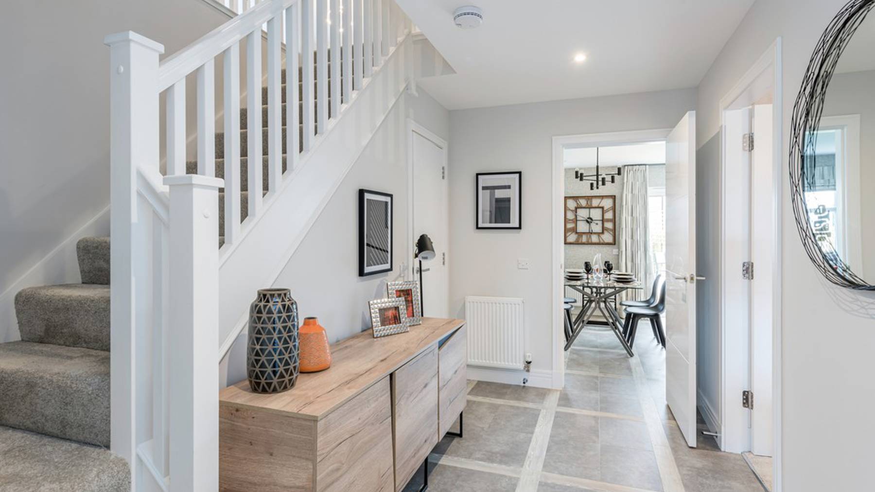 Image of the hallway in the Darroch showhome 