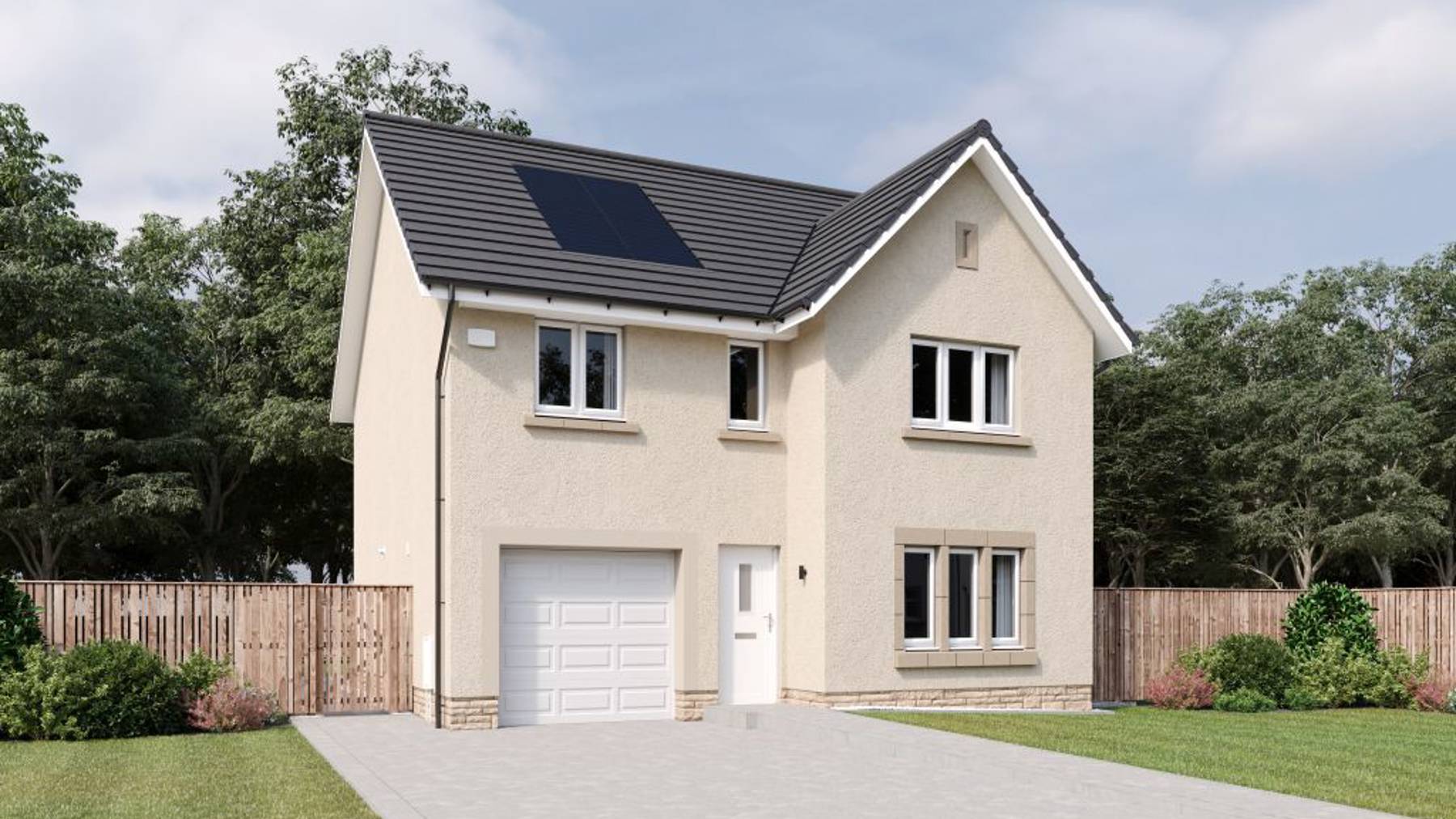 The Bargower External CGI | 4 bedroom home for sale in Edinburgh