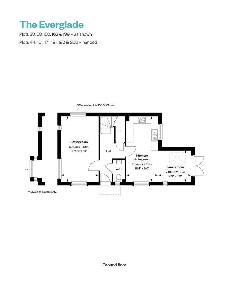 Floorplan of house for sale in Wimborne