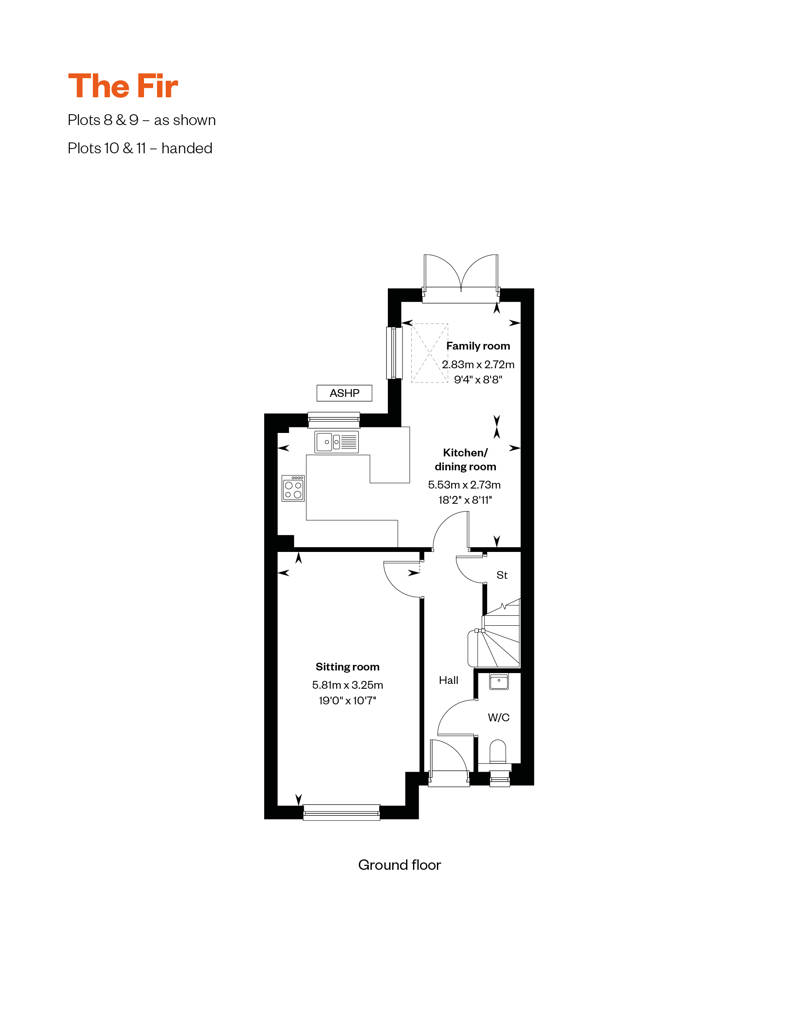 Floorplan of house for sale in Egham