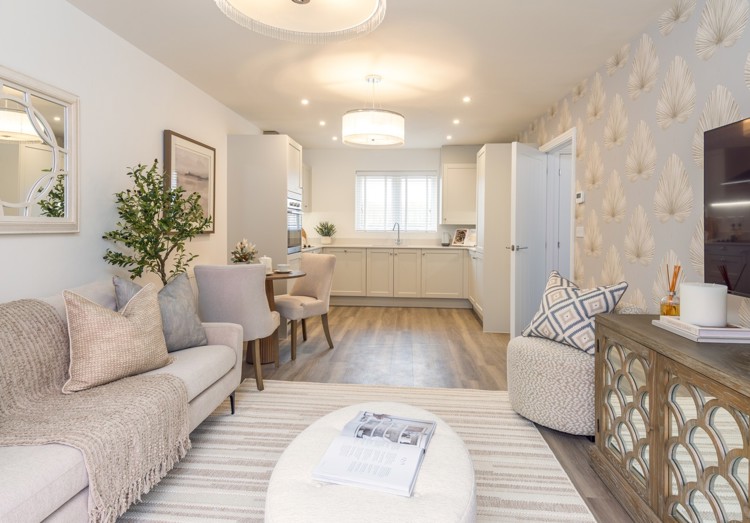Kitchen / Living room of apartment for sale in Winchester