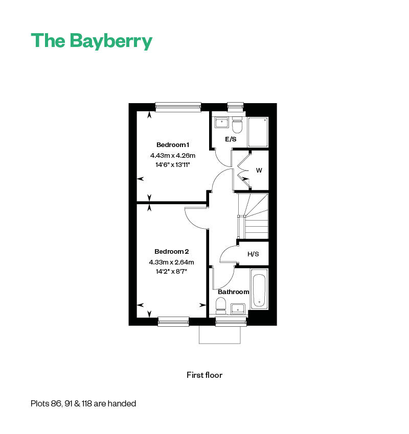 Samuel Gardens Floorplans The Bayberry FF